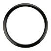 Bass Drum Os - Bass Drum Port Reinforcement Ring, 6 inch - Black
