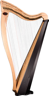 Ravenna 34-String Harp with Camac Levers