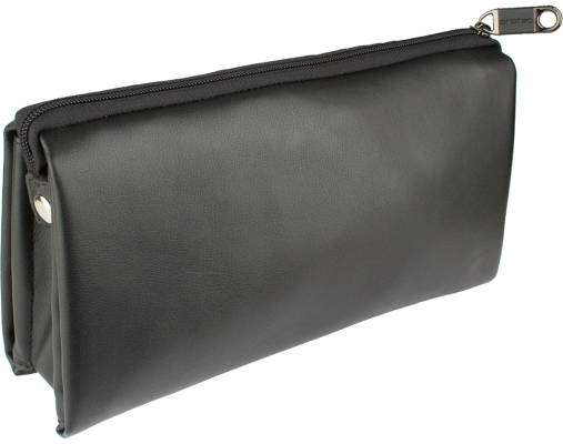 6-Piece Woodwind Mouthpiece Leather Wallet
