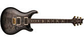 PRS Guitars - Custom 24 Electric Guitar with Pattern Thin Neck, Case Included - Charcoal Burst