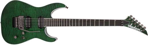 Pro Series Soloist SL2Q MAH, Ebony Fingerboard - Transparent Green