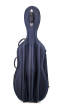 Young Heung - Lightweight Cello Case with Wheels (Blue) - 4/4