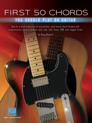 First 50 Chords You Should Play on Guitar - Boduch - Guitar - Book
