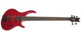 Epiphone - Toby Deluxe V Bass - Translucent Red
