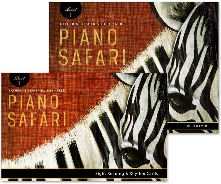 piano safari friends sticker book