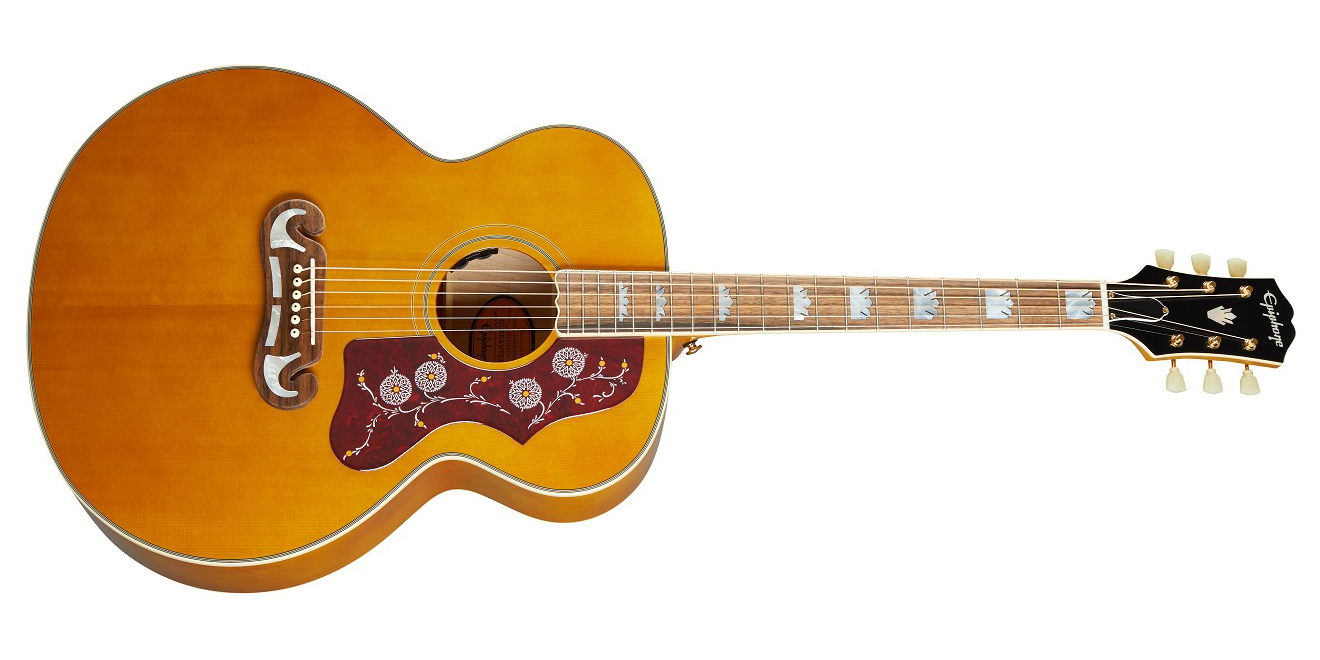 Epiphone Inspired By Gibson Masterbilt J-200 - Aged Antique