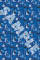 Wrapping Paper: Blue Guitars & Snowflakes Theme - 3 Sheets (24''x36'')