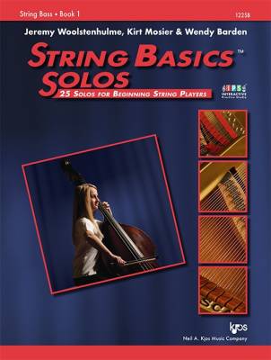 String Basics Solos, Book 1 - Mosier / Barden / Woolstenhulme - String Bass - Book/Audio Online