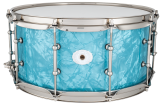 Ludwig Drums - Vintage Select Series Classic Maple 6.5x14 Snare - Glacier Blue