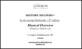 Longbow Publishing - Musical Overview: Score Excerpt Flashcards (3rd edition) - Flashcards