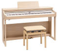 Roland - RP701 Digital Piano with Stand and Bench - Light Oak