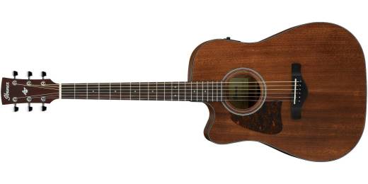 AW54LCE Cutaway Dreadnought Acoustic/Electric Guitar, Left-Handed - Open Pore Natural