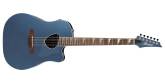 Ibanez - ALT30 Altstar Acoustic/Electric Guitar - Indigo Blue Metallic High Gloss