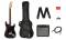 Affinity Stratocaster HSS Pack w/15G, Gig Bag - Charcoal Frost Metallic