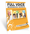 Full Voice Music - Full Voice Student Workbook, Level 3 (3rd Edition) - Loney/Adams - Voice - Book