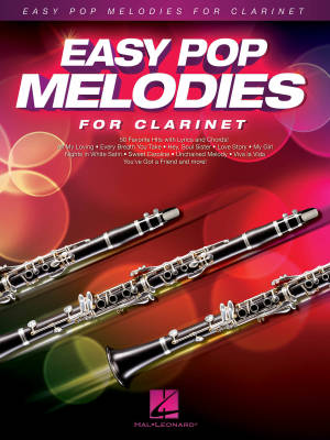 Easy Pop Melodies - Clarinet - Book