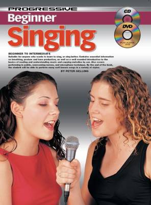 Progressive Beginner Singing - Gelling - Voice - Book/CD/DVD