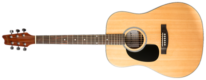 Acoustic Guitar - Full Size - Left Handed - Natural