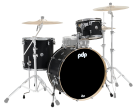 Pacific Drums - Concept Maple Rock Kit 3-Piece Shell Pack (24,13,16) - Carbon Fibre