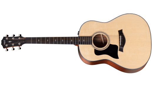 317e Grand Pacific Acoustic-Electric Guitar with V-Class Bracing, ES2 & Case, Left-Handed - Natural