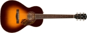 Fender - PS-220E Parlor, Ovangkol Fingerboard - 3-Tone Vintage Sunburst