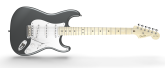Fender - Eric Clapton Stratocaster Electric Guitar - Pewter