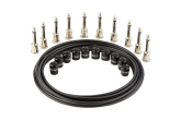 George Ls - Solderless Plugs and .155 Cable Effects Kit - Black