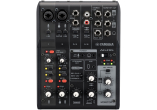 Yamaha - AG06MK2 6-Channel Live Streaming Loopback Audio USB Mixer - Black