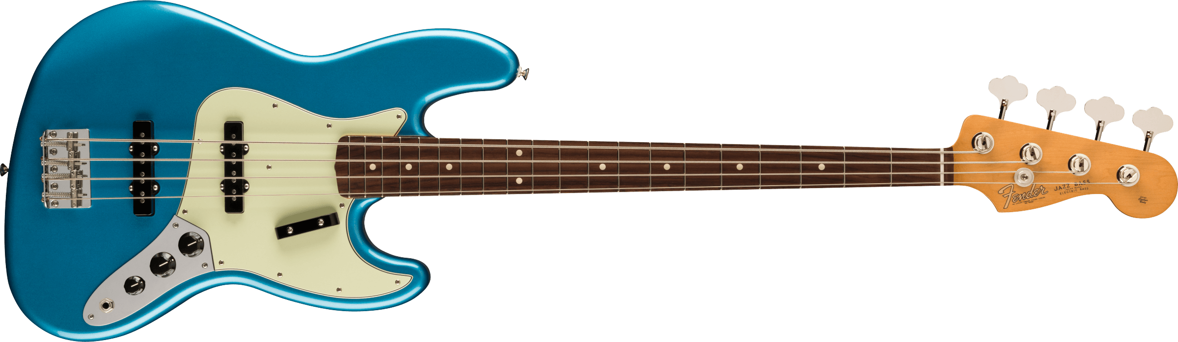 Vintera II 60s Jazz Bass, Rosewood Fingerboard - Lake Placid Blue with Gig  Bag