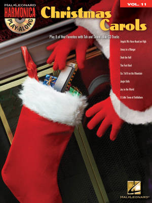 Christmas Carols: Harmonica Play-Along Volume 11 - Book/CD