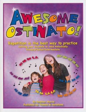 Awesome Ostinato! - Morris - Book/CD