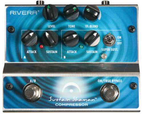 2 Channel Compressor Sustainer Pedal
