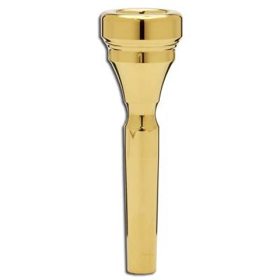 5X gold-plated Trumpet Mouthpiece