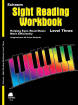 Schaum Publications - Sight Reading Workbook, Level 3 - Schaum - Piano - Book
