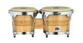 Meinl - WB200 Wood Bongos - Natural with Chrome Hardware