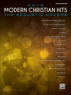2015 Modern Christian Hits: The Acoustic Covers - Guitar TAB - Book