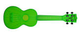 Makala - Waterman Composite Soprano Ukulele - Fluorescent Sour Apple Green