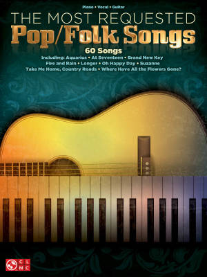 The Most Requested Pop/Folk Songs - Piano/Vocal/Guitar - Book