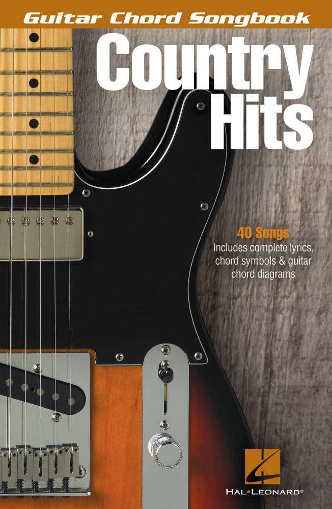 Hal Leonard Country Hits: Guitar Chord Songbook - Book