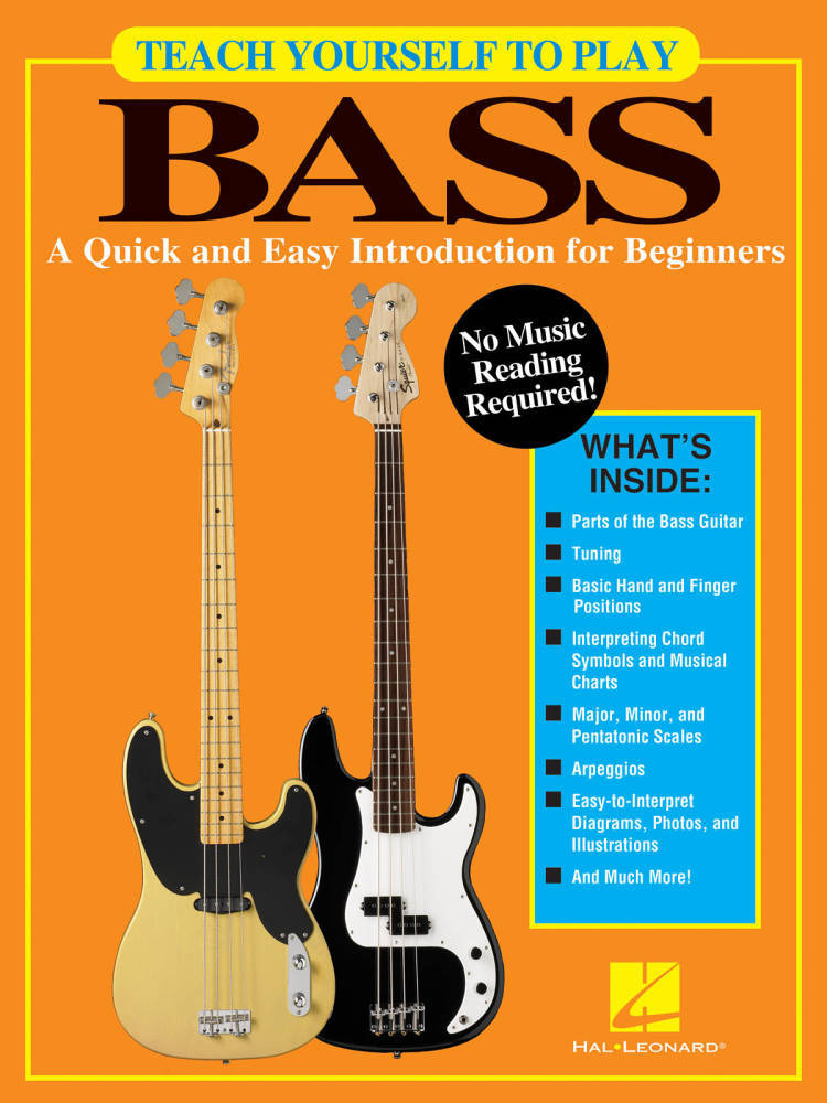 Hal Leonard Teach Yourself To Play Bass: A Quick And Easy Introduction ...