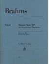 G. Henle Verlag - Clarinet Sonatas op. 120 - Brahms - Clarinet/Piano - Book