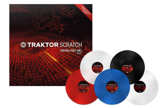 Traktor Scratch Control Vinyl MK2 - Clear