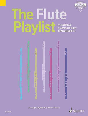 The Flute Playlist - Turner - Book/Audio, PDF Online