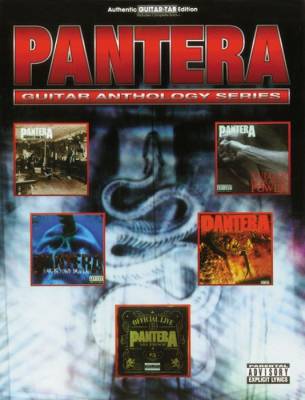 Pantera Guitar Anthology - Tab