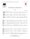 Cypress Choral Music - Missa Brevis for Three Voices - Martin - SAB