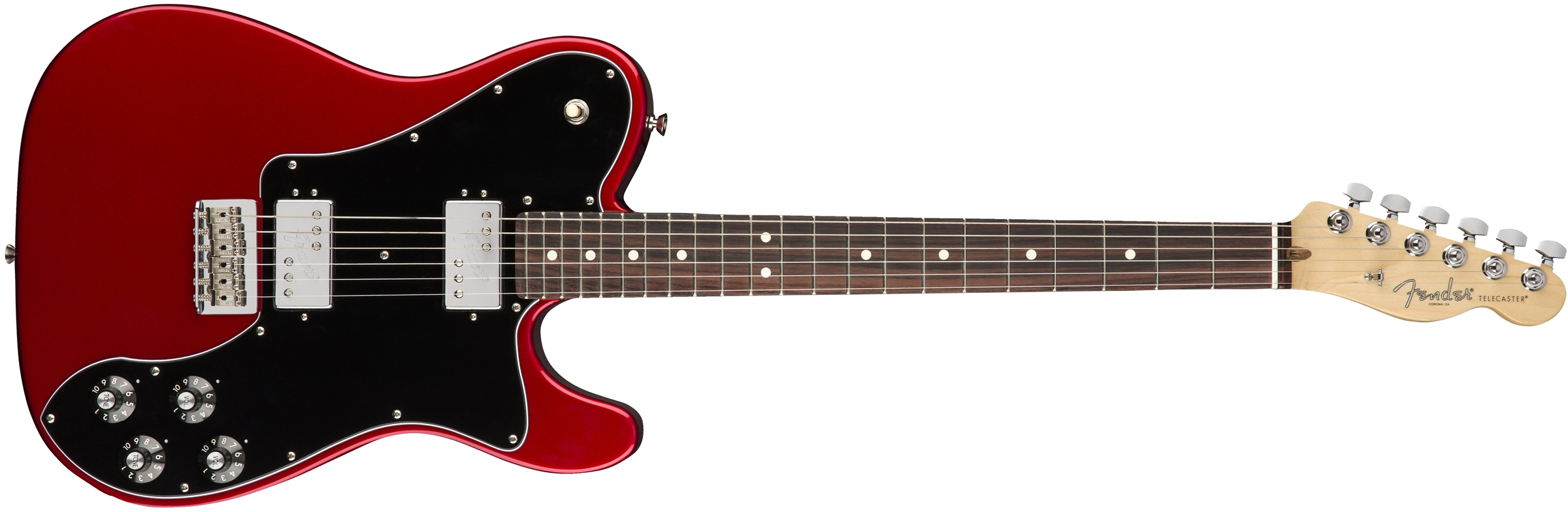 American Professional Telecaster Deluxe ShawBucker - Candy Apple Red