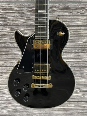 Store Special Product - Epiphone Les Paul Custom Left Handed - Ebony