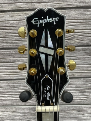 Store Special Product - Epiphone Les Paul Custom Left Handed - Ebony