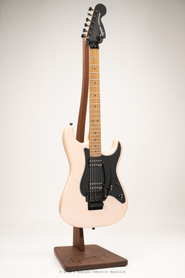 Store Special Product - Squier - Contemporary Stratocaster HH FR, Roasted Maple Fingerboard - Shell Pink Pearl