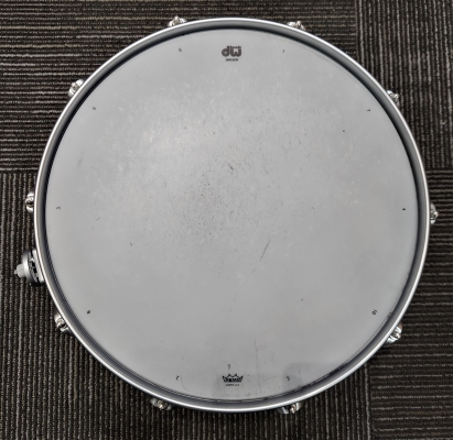 Store Special Product - DW Aluminum 5.5x14 Snare Drum -Black Powder